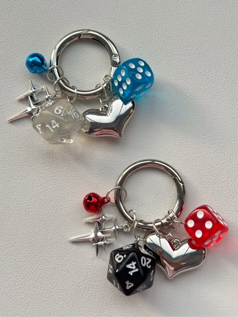Heartbeat keychain