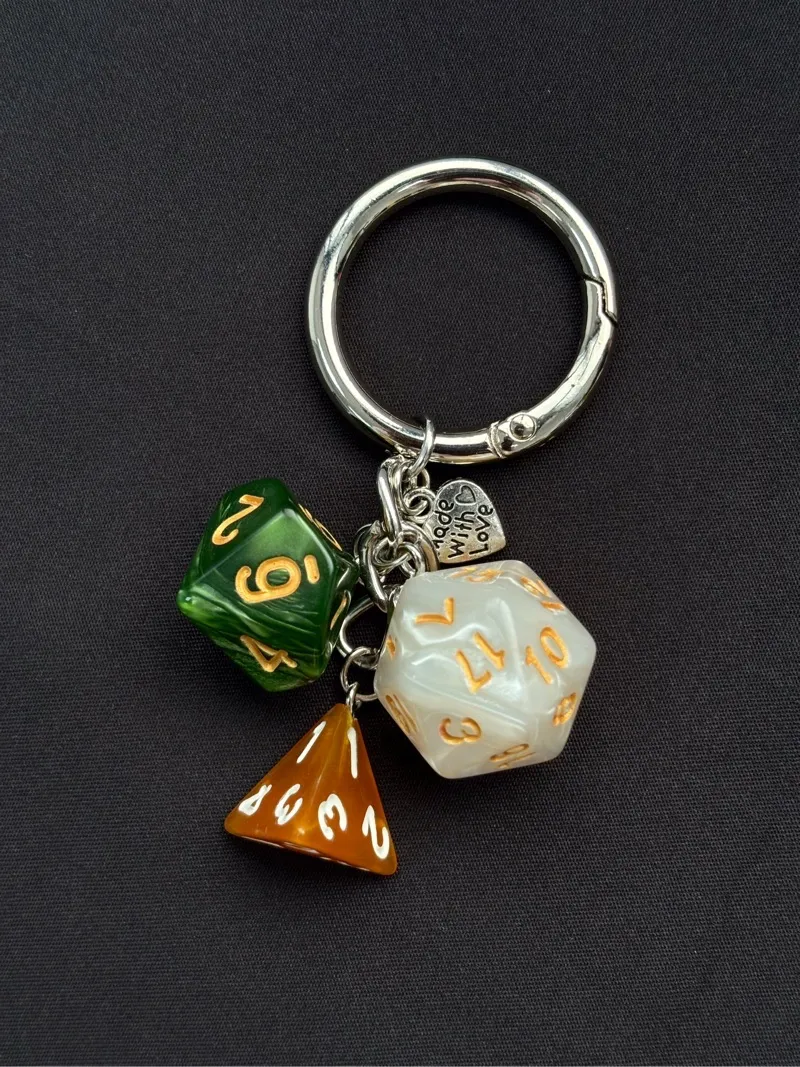 Dainty Triple Keychain - Image 12
