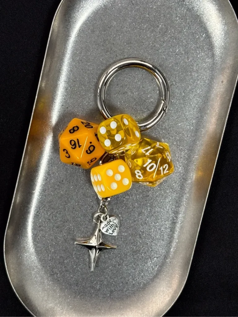 Color pop keychain