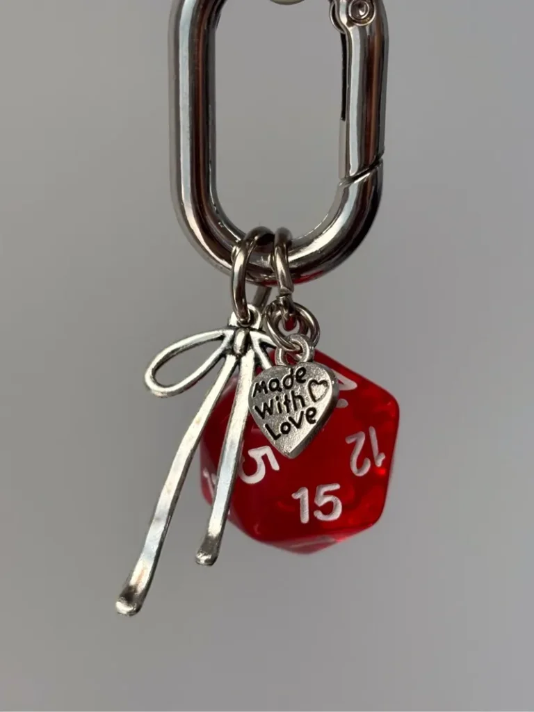 Ribbon keychain