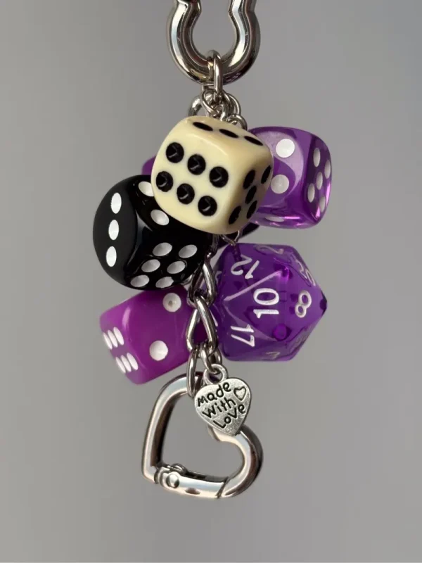 Royal Purple Keychain