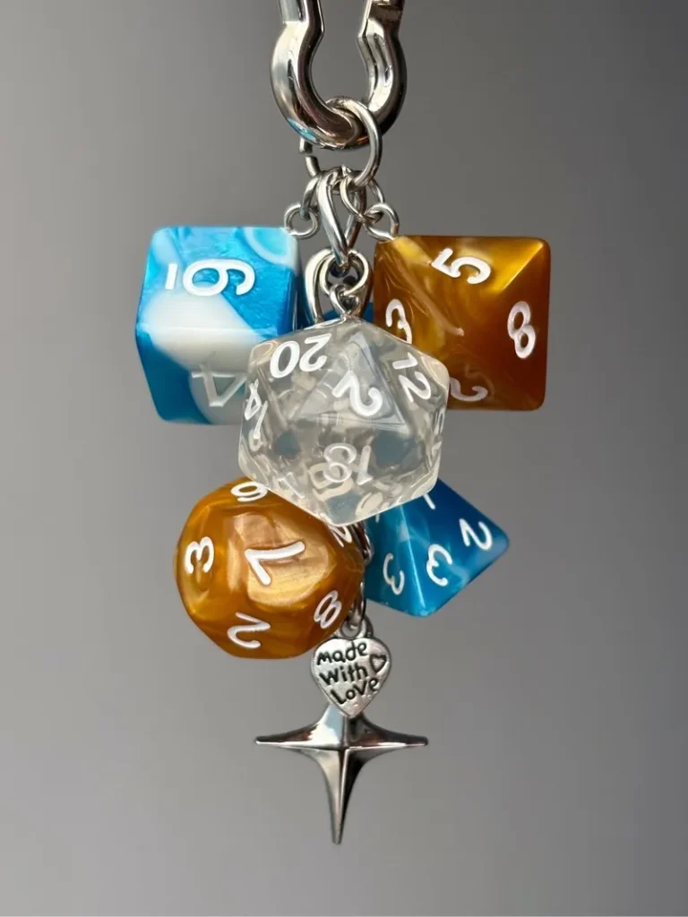 Blue nova Keychain