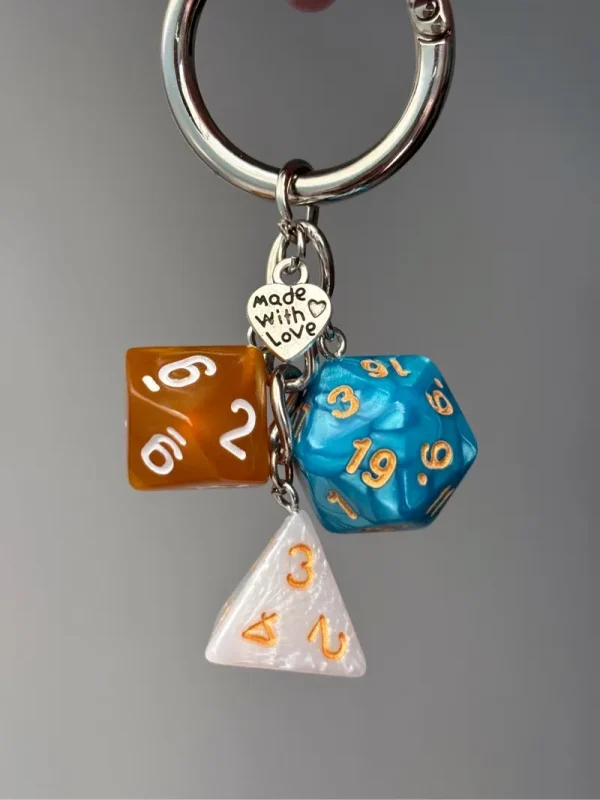 Dainty Triple Keychain