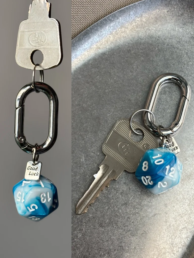 Flowing light Keychain